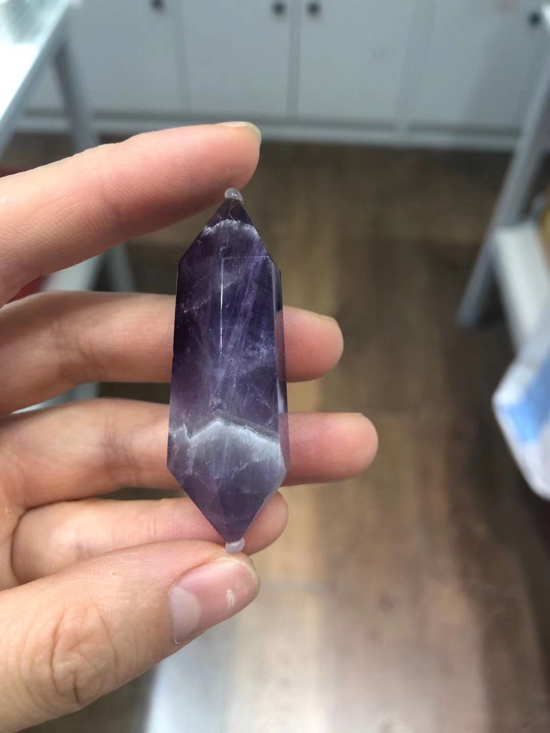 Dream amethyst double points