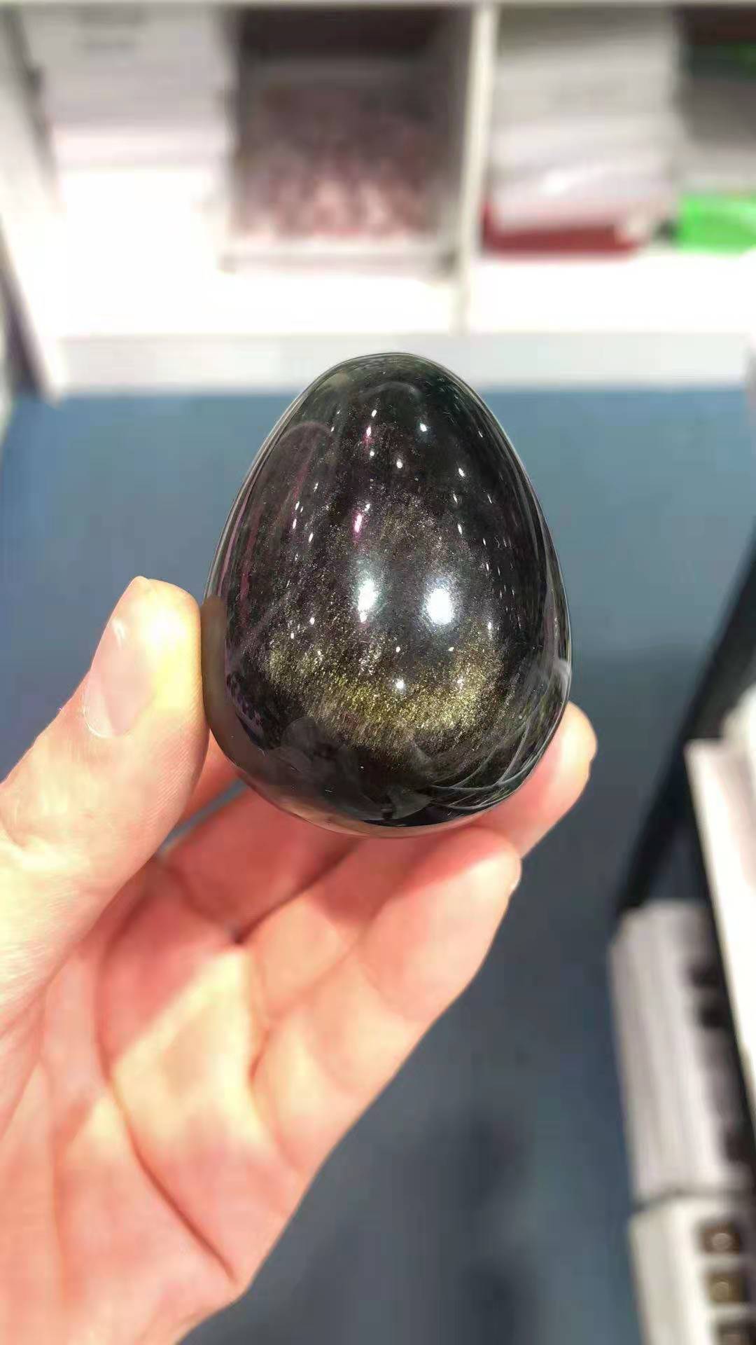Golden obsidian Egg