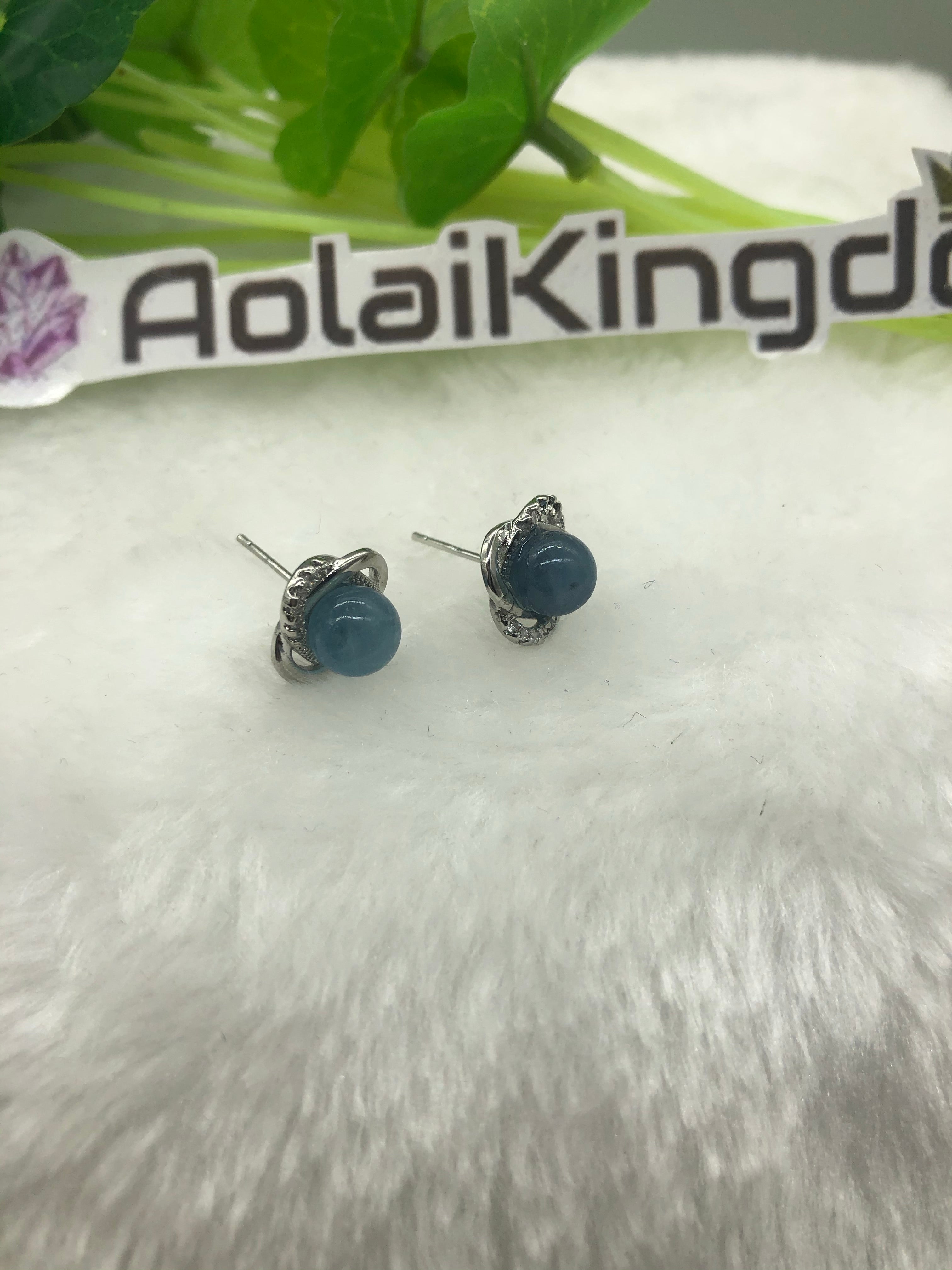 Aquamarine earings