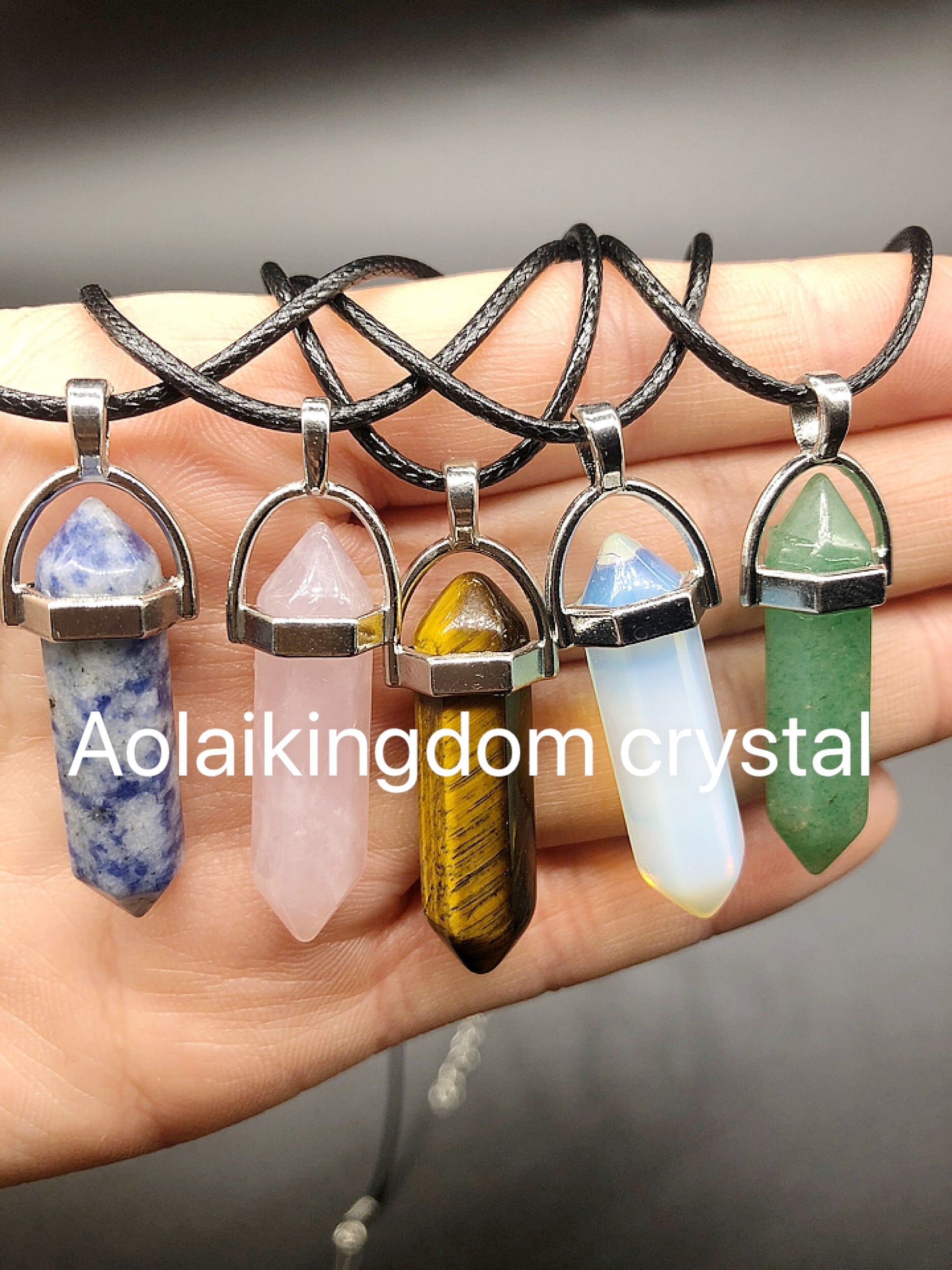 Crystal pendant combination
