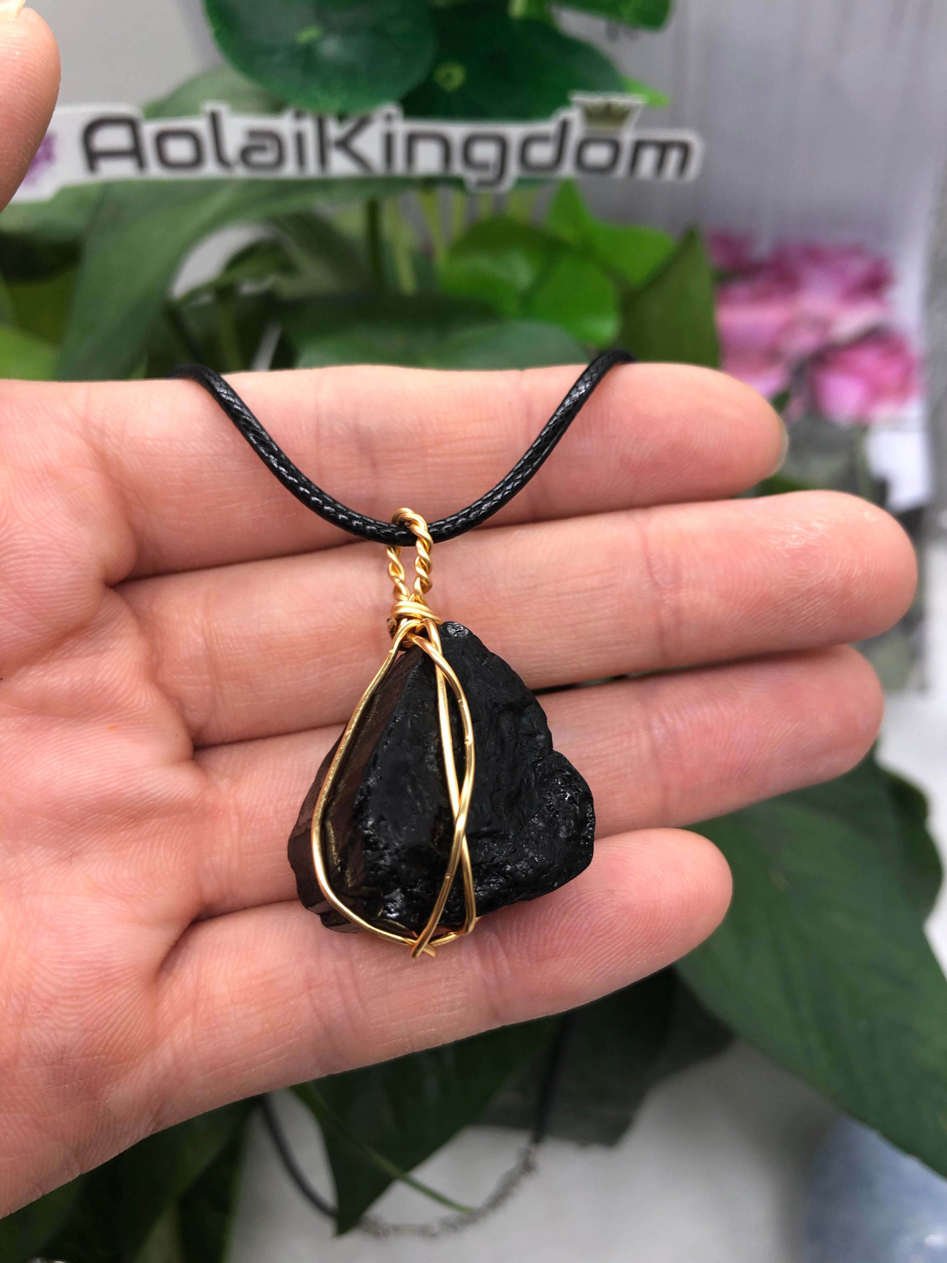 Blacktourmaline pendant