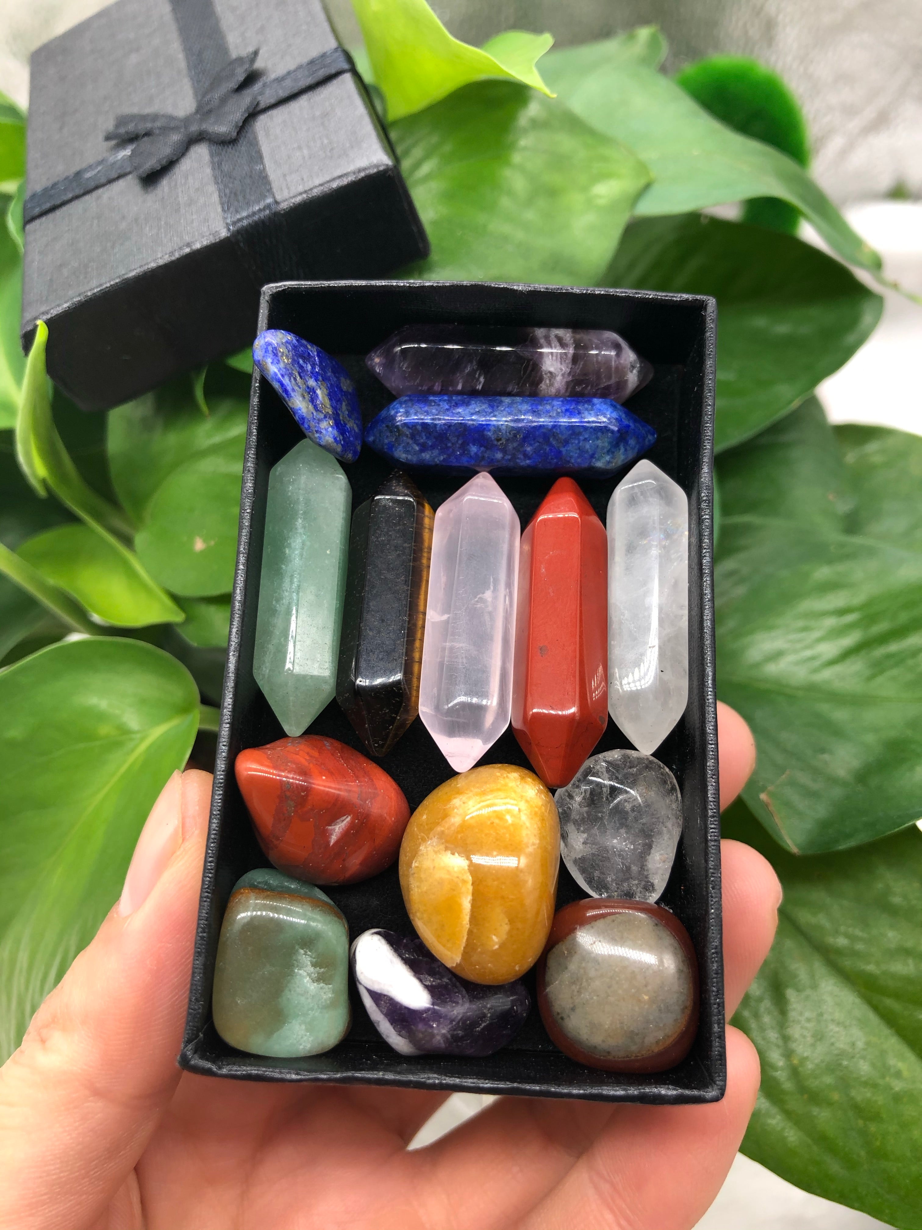 Crystal chakra box