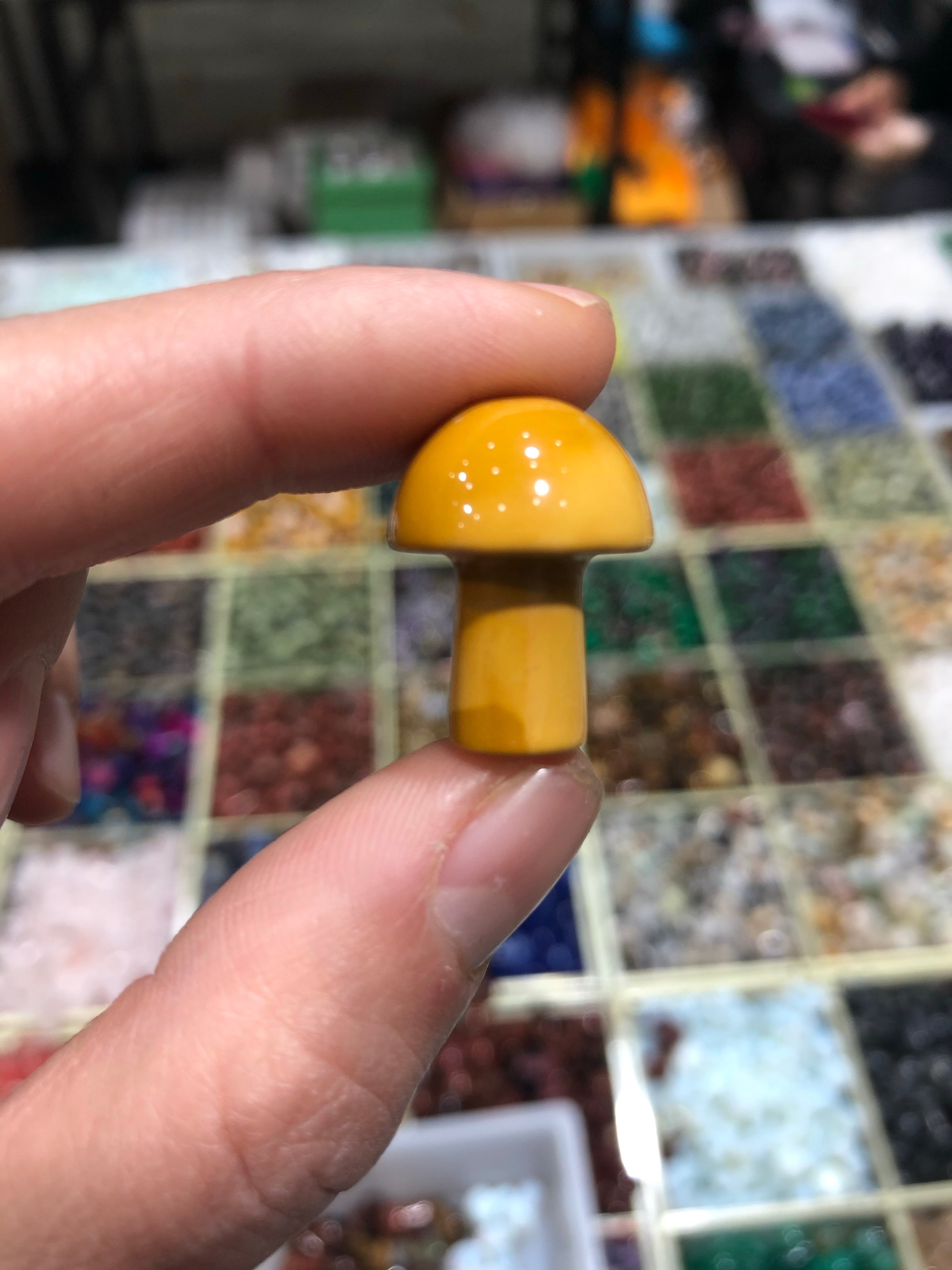 Crystal mushroom mini