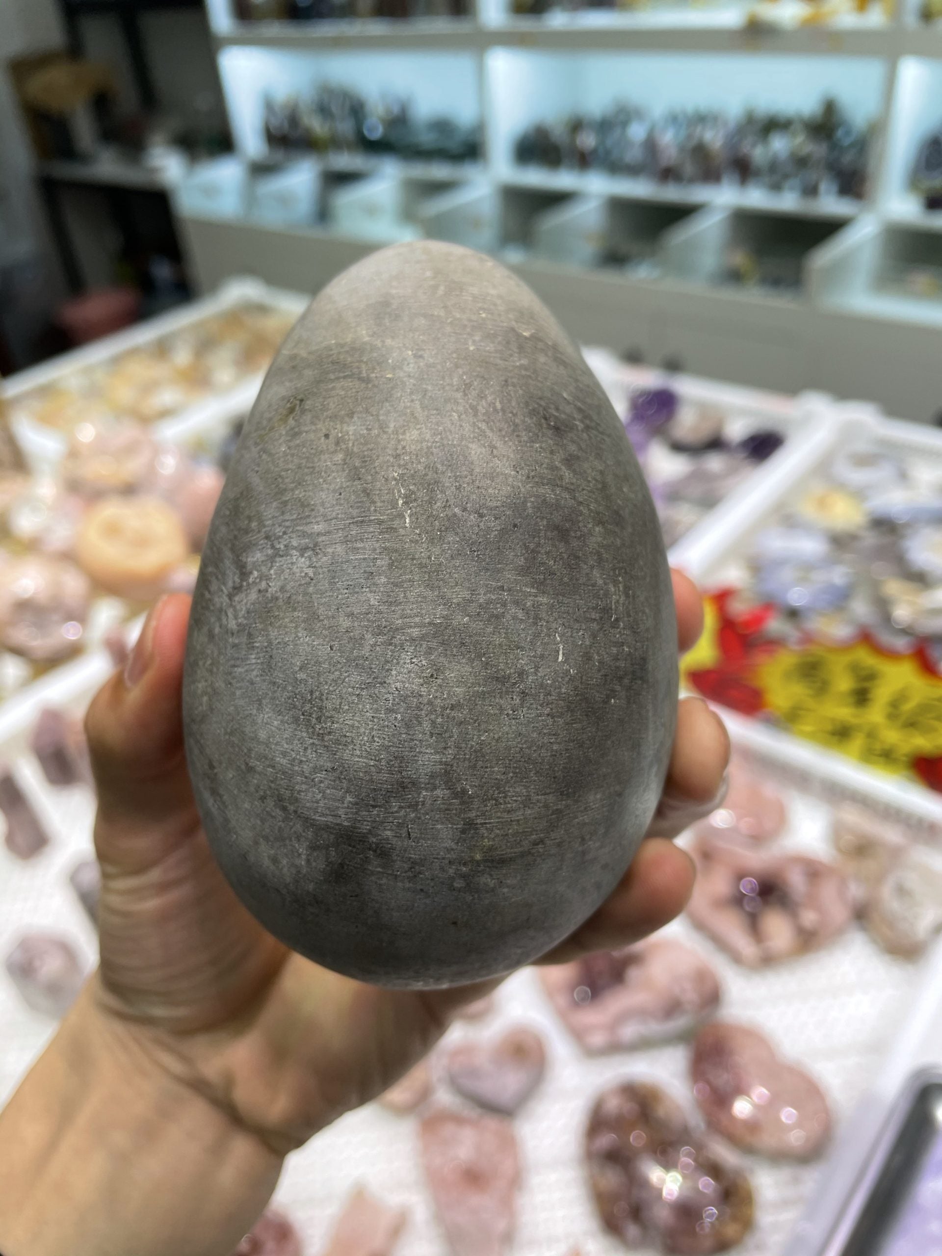 Amethyst dinosaur egg